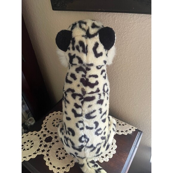 Rare Vintage 24” Snow Leopard Plush - Picture 5 of 8
